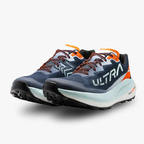 Pair of VJ Shoes Ultra 3 trail running shoes in navy colour
