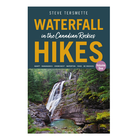 Cover of Waterfall Hikes in the Canadian Rockies book
