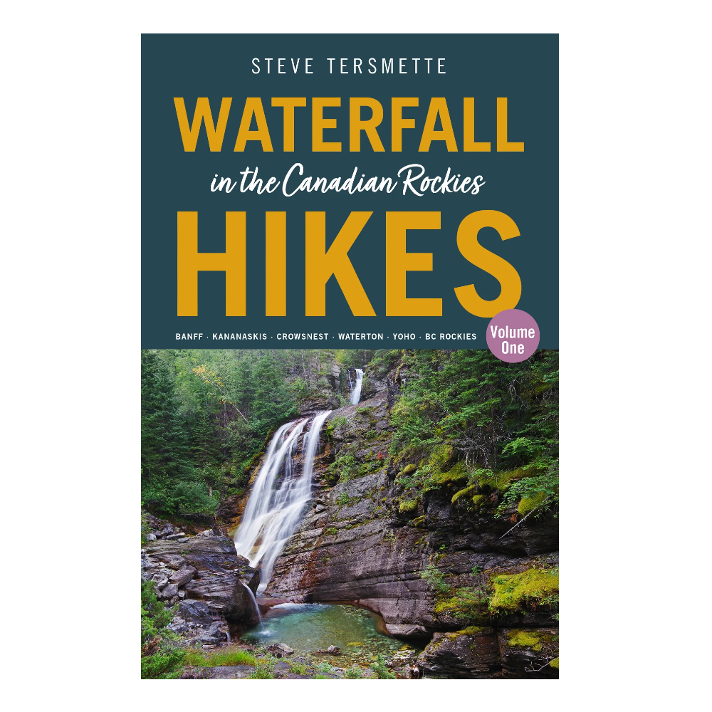Cover of Waterfall Hikes in the Canadian Rockies book