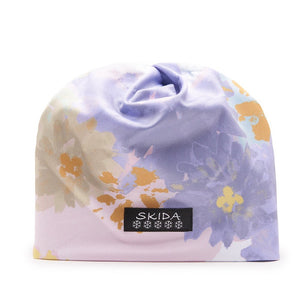 Skida running hat in Misty Bloom pattern