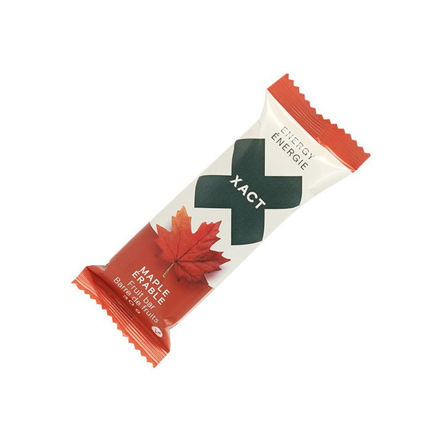 XACT Energy maple fruit bar