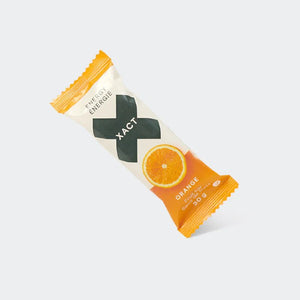 Orange xact nutrition energy bar