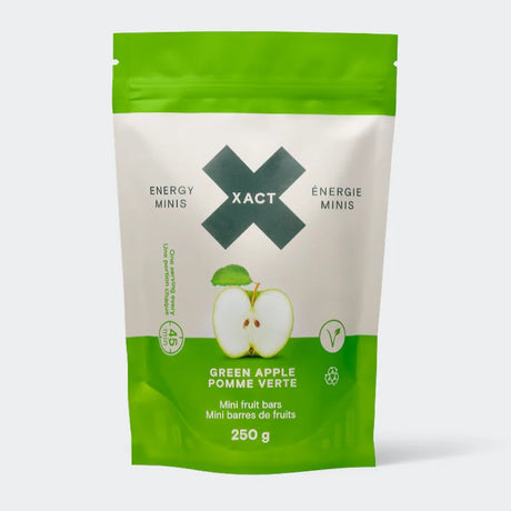 XACT Energy minis pouch, green apple flavour
