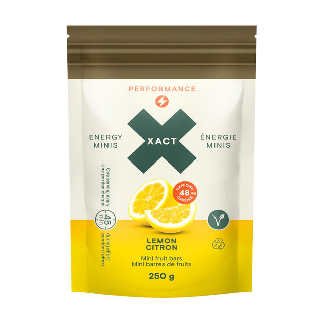 XACT Energy minis pouch, lemon flavour