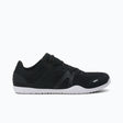 Side view of men's black Xero Shoes 360 Rally court shoe