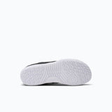 Sole view of men's black Xero Shoes 360 Rally court shoe