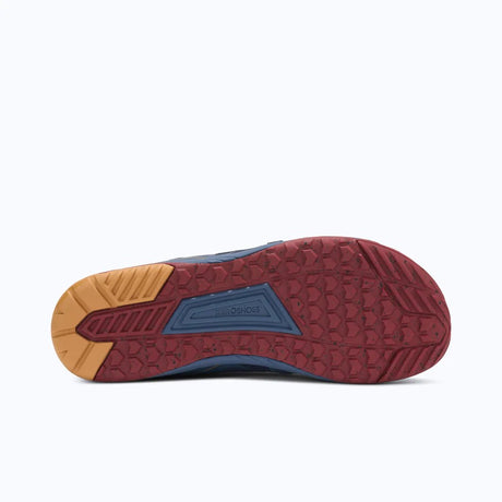 Sole of men's navy/red Xero Shoes HFS II shoe