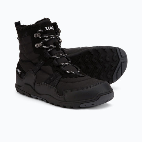 Pair of men's black Xero Shoes Alpine boots