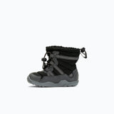 Inner side view of kids' black Xero Shoes Alpine boot