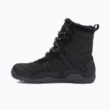 Inner side view of women's black Xero Shoes Alpine boot