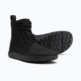 Pair of women's black Xero Shoes Breckenridge lace-up boots