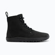 Side view of women's black Xero Shoes Breckenridge lace-up boot
