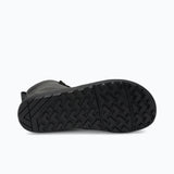 Sole of women's black Xero Shoes Breckenridge lace-up boot