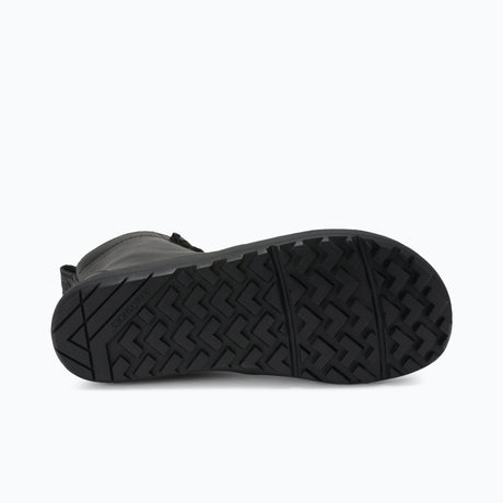 Sole of women's black Xero Shoes Breckenridge lace-up boot