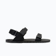 Side view of men's black Xero Shoes D-Trail minimalist sandal