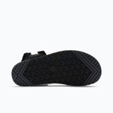 Sole of men's black Xero Shoes D-Trail minimalist sandal