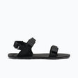 Side view of women's black Xero Shoes D-Trail minimalist sandal