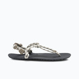 Side view of women's stone coloured Xero Shoes Genesis minimalist sandal