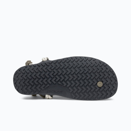 Sole of women's stone coloured Xero Shoes Genesis minimalist sandal