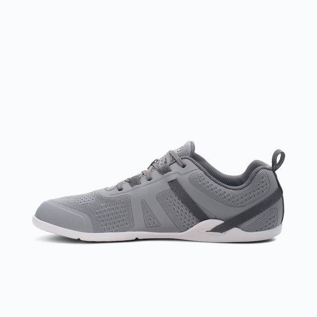 Inner side view of men's grey Xero Shoes Prio Neo sneaker