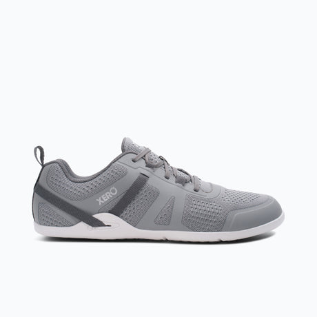 Side view of men's grey Xero Shoes Prio Neo sneaker