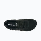 Top view of women's black Xero Shoes Prio Neo sneaker