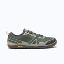 Side view of men's green Xero Shoes Scrambler Low shoe
