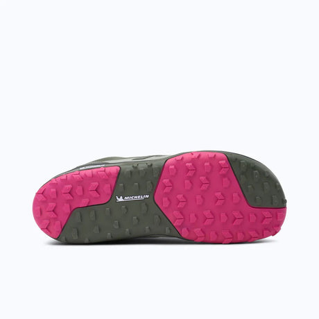 Sole of women's green Xero Shoes Scrambler shoe