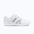 Side view of women's white Xero Shoes HFS II shoe