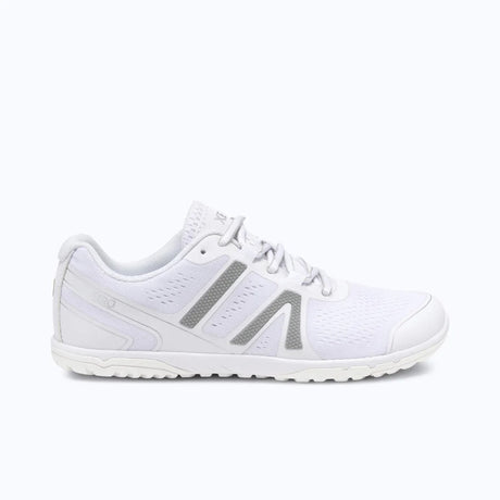 Side view of women's white Xero Shoes HFS II shoe