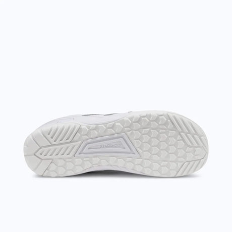 Sole of women's white Xero Shoes HFS II shoe