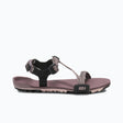 Side view of women's rose Xero Shoes Z-Trail EV minimalist sandal
