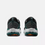 Heel view of men's New Balance Hierro v7 running shoe in concrete colour