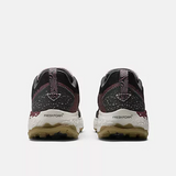Heel view of women's New Balance Hierro v7 running shoes in stone pink colour