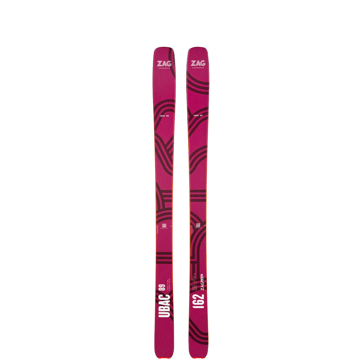 ZAG UBAC 89 Lady Touring Skis – spry