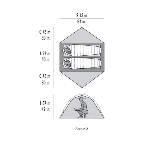 MSR Access 2 Tent
