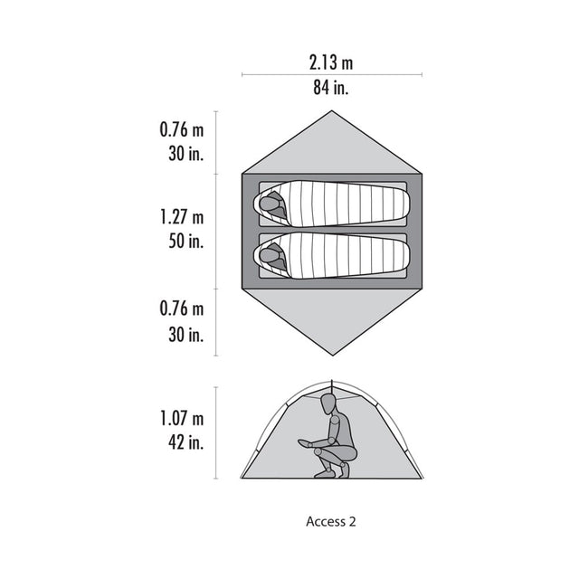 MSR Access 2 Tent
