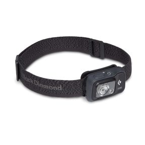 Black Diamond Cosmo 350 headlamp in graphite colour