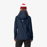 Women's Norrona Falketind Gore-Tex Paclite Jacket indigo night blue back