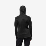 Women's Norrona Falketind Alpha120 Zip Hood caviar model back