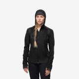 Women's Norrona Falketind Alpha120 Zip Hood caviar model