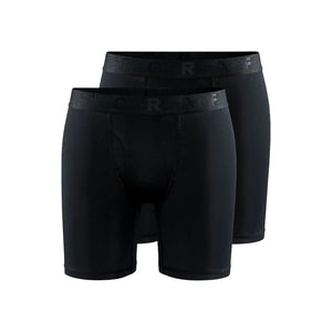 2-pack of men's black CRAFT core dry boxers