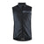 Men's Craft Essence light wind vest in black