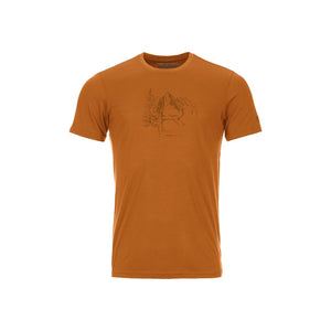 Ortovox 150 Cool Logo Sketch T-Shirt - Men's