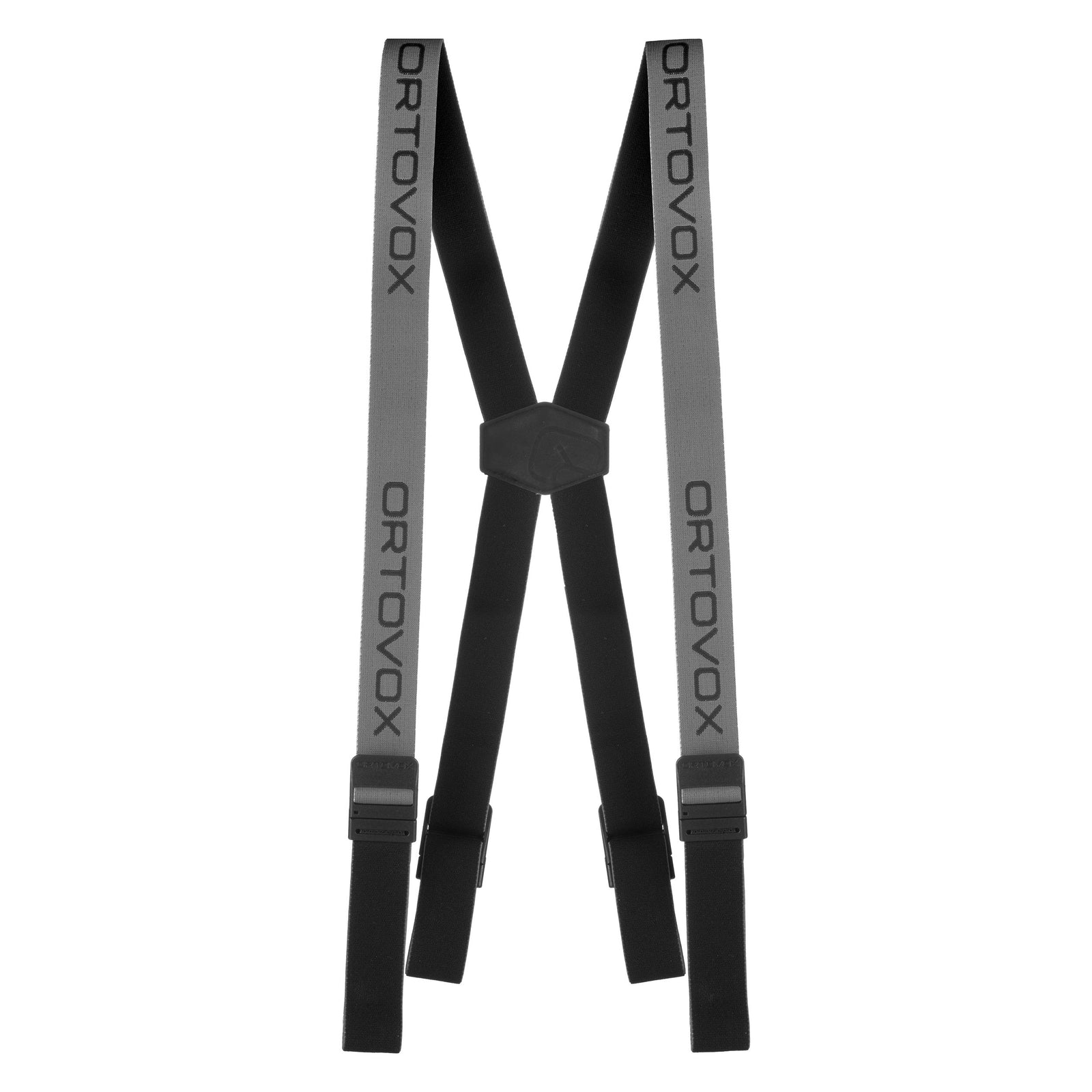 Ortovox Logo Suspenders Grey Blend