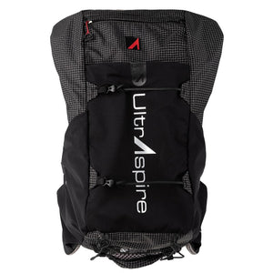 Back view of the UltrAspire Epic XT 3.0 hydration pack