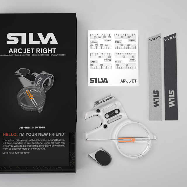 Silva Arc Jet Right Compass