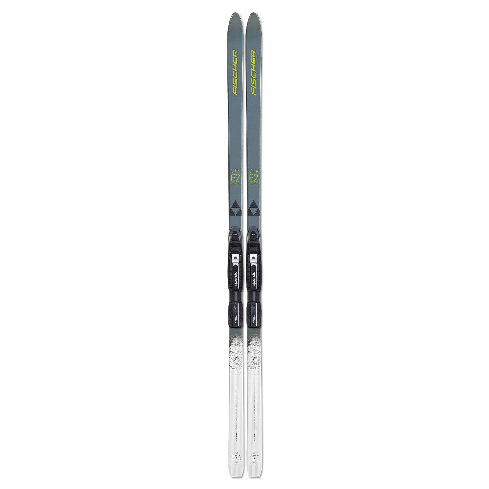 Top view of Fischer Spider 62 Crown Xtralite nordic skis