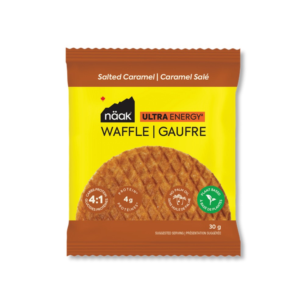 Naak Ultra Energy Waffles Salted Caramel