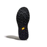 Sole of men's norda 001 G+ Spike winter trail running shoe in black